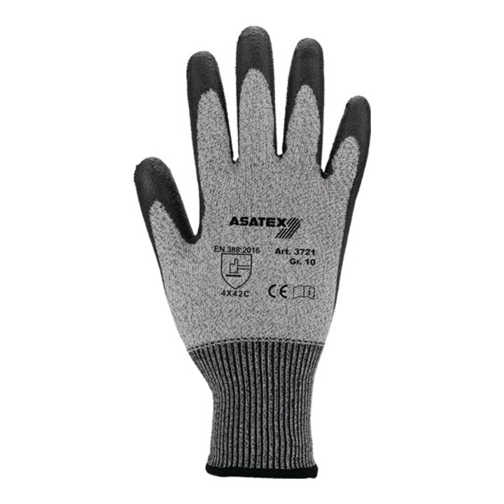 ASATEX gants de protection contre les coupures taille 9 gris chiné/noir (4000371145)