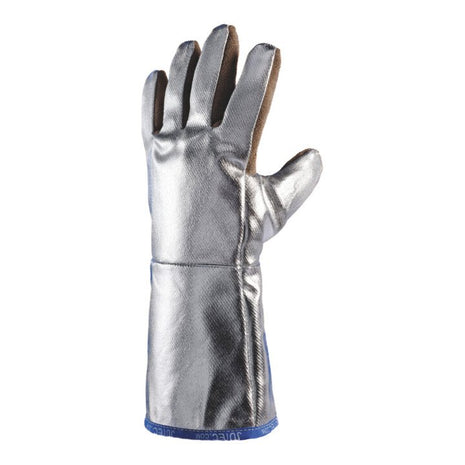 JUTEC gants de protection thermique gants 5 doigts 10 marron/argent (4000371190)