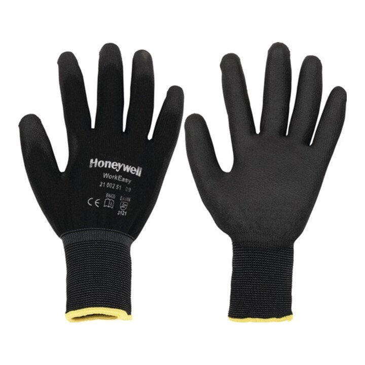 HONEYWELL Handschuhe Workeasy Black PU Größe 9 schwarz ( 4000371204 )