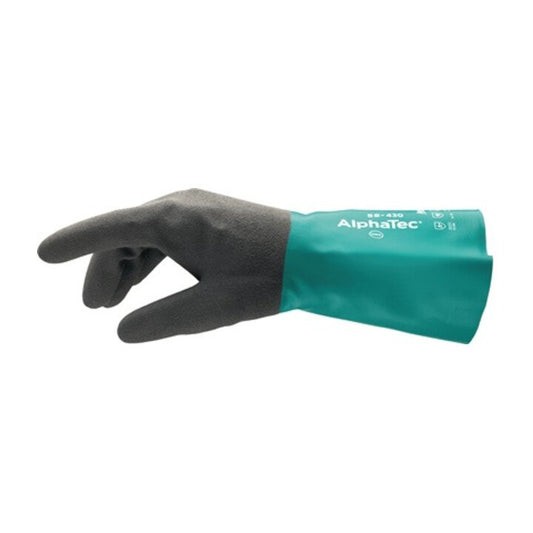 ANSELL gants chimiques AlphaTec 58-430 taille 9 vert bouteille/gris anthracite (4000371412)