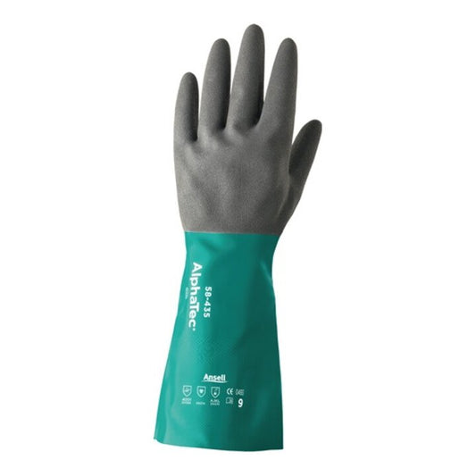 ANSELL gants chimiques AlphaTec 58-435 taille 9 vert d'eau/gris anthracite (4000371417)