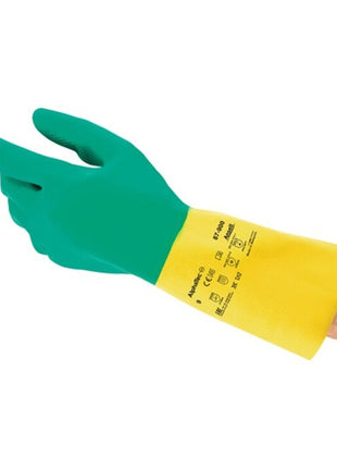 Gants chimiques ANSELL AlphaTec® 87-900 taille 10 vert/jaune (4000371483)