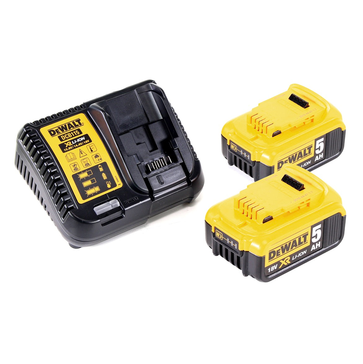 DeWalt DCM 562 P2 Akku Gebläse 18V Brushless + 2x Akku 5,0Ah + Ladegerät - Toolbrothers