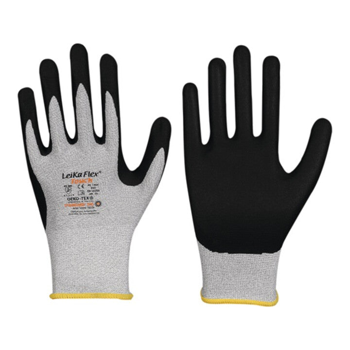 LEIPOLD Handschuhe LeikaFlex® Touch 1464 Größe 9 grau/schwarz ( 4000391039 )