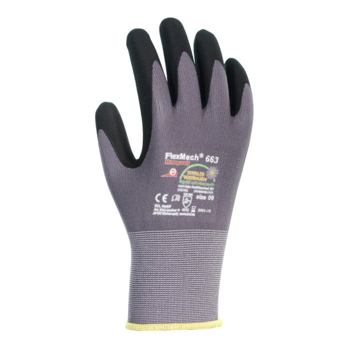 HONEYWELL gants FlexMech 663 taille 11 gris/noir (4000391111)