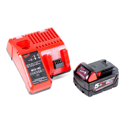 Milwaukee M18 BIW12-501C 18V Akku Schlagschrauber + 1x Akku 5,0Ah + Ladegerät + Koffer - Toolbrothers