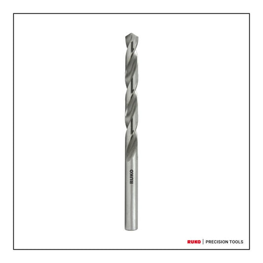 Foret hélicoïdal RUKO DIN 338 type N diamètre nominal 4,3 mm (4000600161)