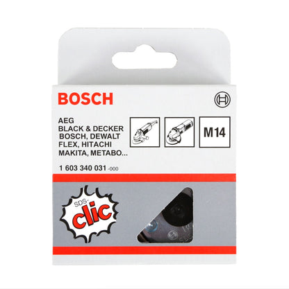 Bosch SDS clic Schnellspannmutter für Winkelschleifer mit M14 Aufnahme ( 1603340031 ) - Toolbrothers