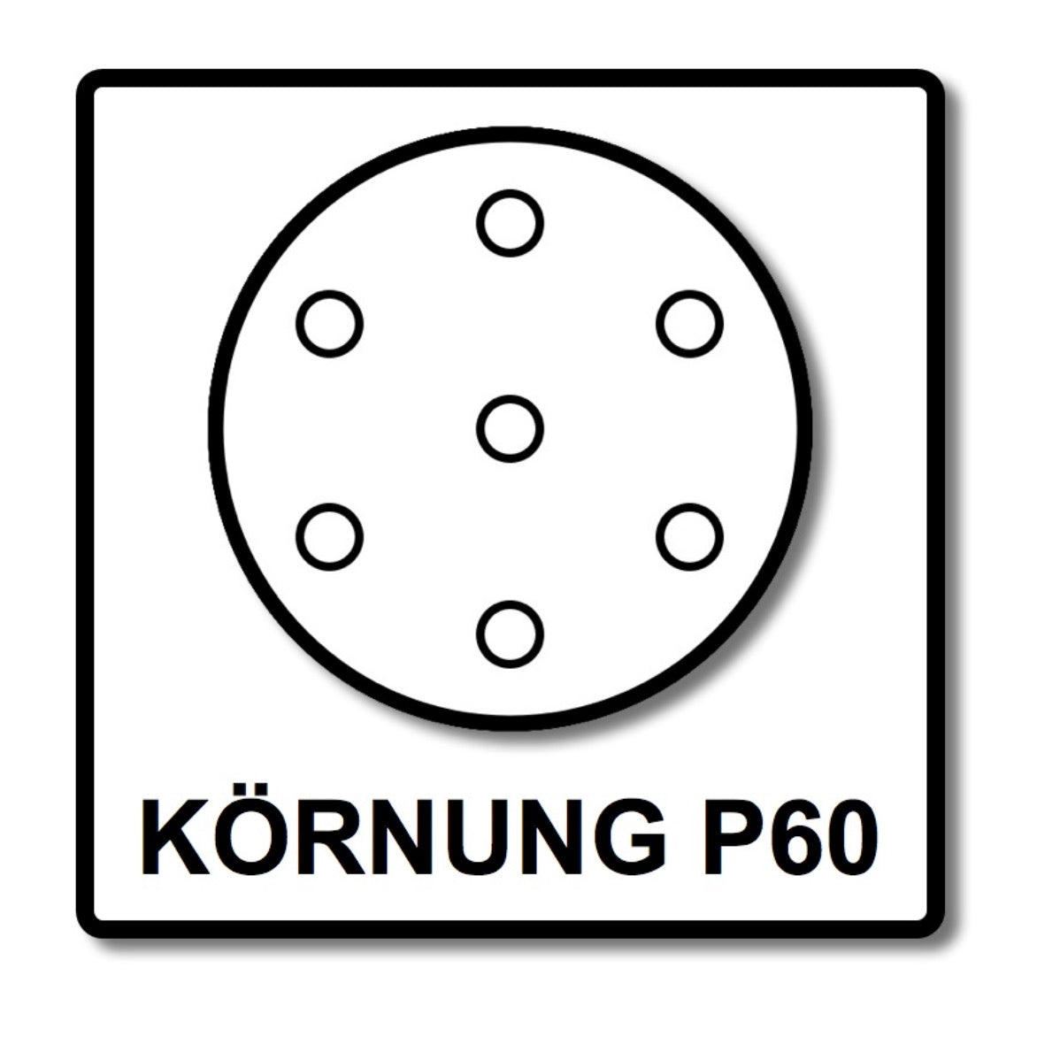 Festool STF D150/48 Rubin 2 RU2/50 Schleifscheiben, P60, 150 mm / 50 Stk. ( 575187 ) - Toolbrothers