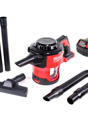 Milwaukee M18 CV 401 18V Akku Handstaubsauger + 1x Akku 4,0Ah - ohne Ladegerät - Toolbrothers