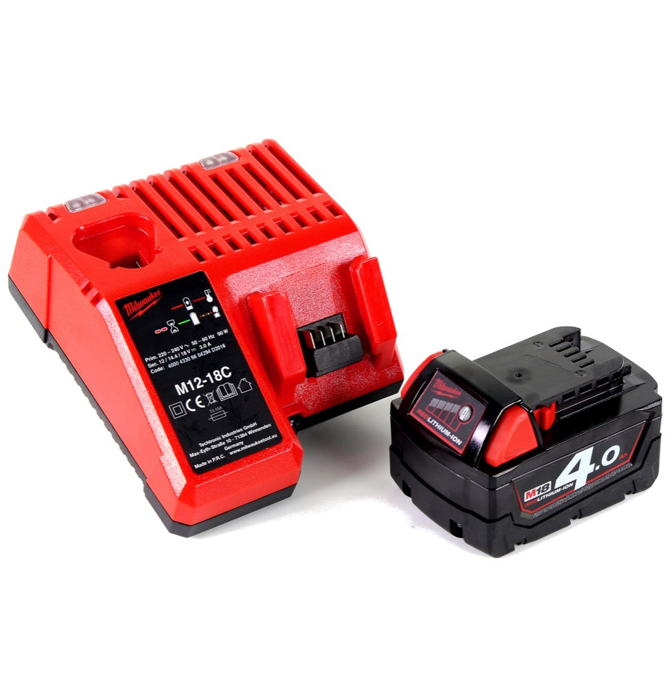 Milwaukee M18 FMCS 401C 18V 150 mm Akku Metallkreissäge + 1x Akku 4,0Ah + Ladegerät - Toolbrothers