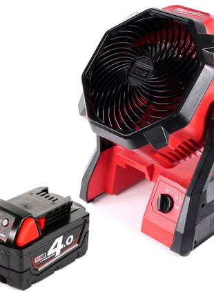 Milwaukee M18 AF 401 18V Akku Ventilator + 1x Akku 4,0Ah - ohne Ladegerät - Toolbrothers