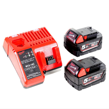 Milwaukee M18 AF 402C 18V Akku Ventilator + 2x Akku 4,0Ah + Ladegerät - Toolbrothers