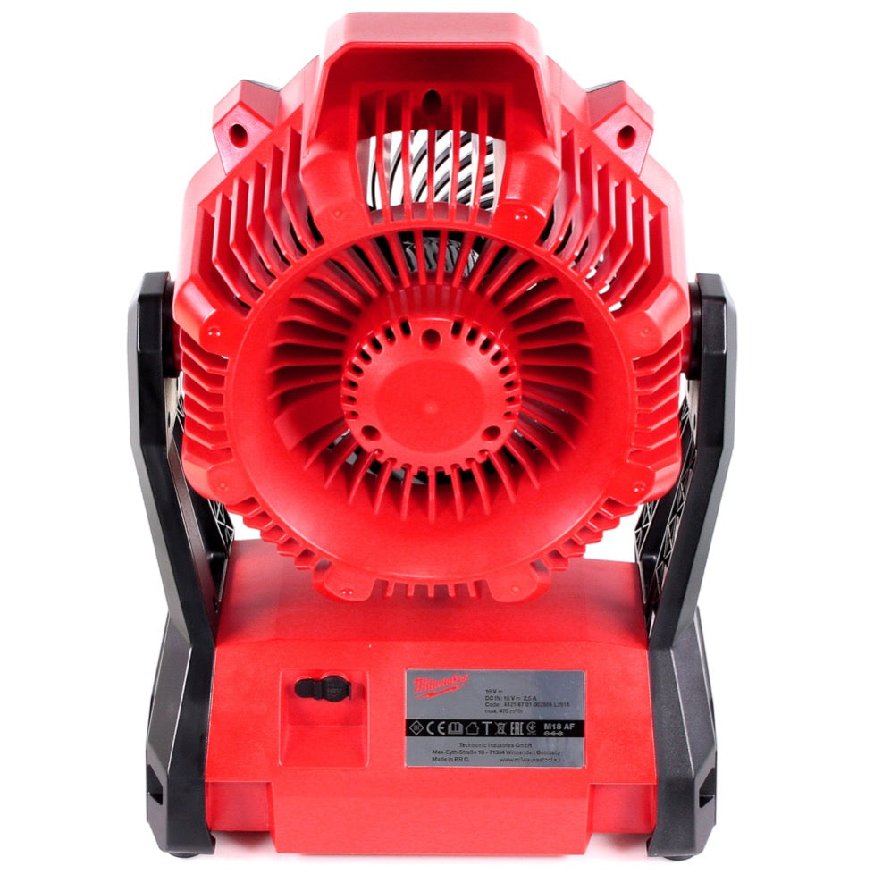 Milwaukee M18 AF 502C 18V Akku Ventilator + 2x Akku 5,0Ah + Ladegerät - Toolbrothers