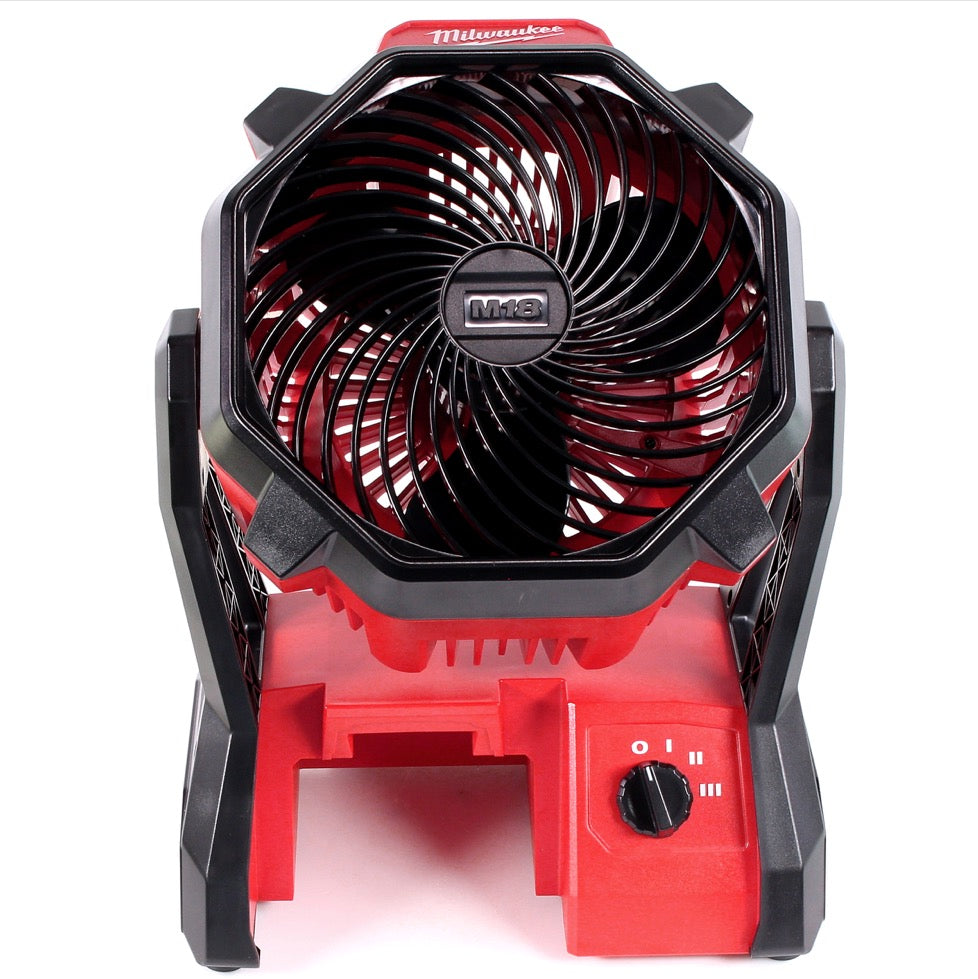 Milwaukee M18 AF 502C 18V Akku Ventilator + 2x Akku 5,0Ah + Ladegerät - Toolbrothers