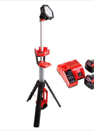 Milwaukee M18 SAL 402C 18V Akku Baustrahler + 2x Akku 4,0Ah + Ladegerät - Toolbrothers