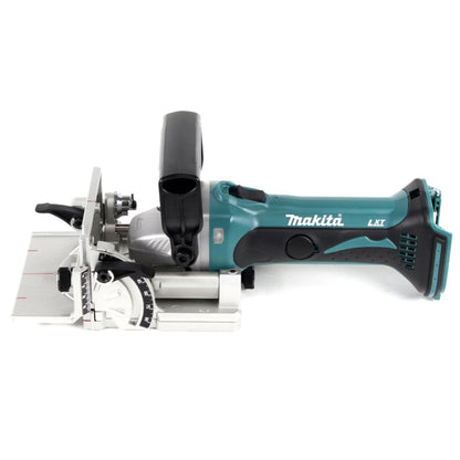 Makita DPJ 180 RTJ 18 V Li-Ion Akku Nutfräse im Makpac + 2 x 5,0 Ah Akku + Ladegerät - Toolbrothers