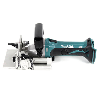 Makita DPJ 180 RYJ 18 V Li-Ion Akku Nutfräse im Makpac + 2 x 1,5 Ah Akku + Ladegerät - Toolbrothers