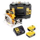 Dewalt DCS 570 M2 Akku Hand Kreissäge 18V 184 mm Brushless + 2x Akku 4,0Ah + Ladegerät + TSTAK - Toolbrothers