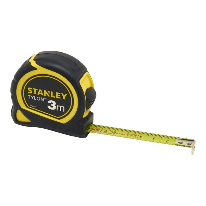 STANLEY Taschenrollbandmaß Tylon™ Länge 3 m Breite 12,7 mm mm/cm ( 4000787021 )