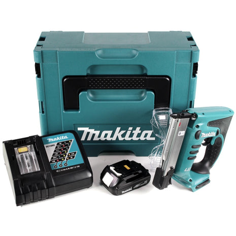 Makita DPT 351 RY1J 18 V Li-Ion Akku Pintacker im Makpac + 1 x 1,5 Ah Akku + Ladegerät - Toolbrothers