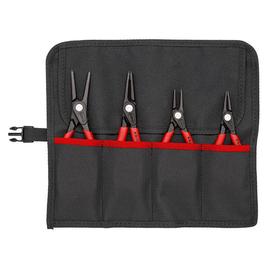 Jeu de pinces à circlips de précision KNIPEX, 4 pièces dans un sac en rouleau (4000810642)