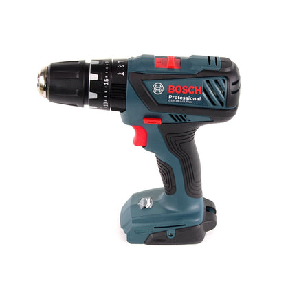 Bosch GSB 18-2-Li Plus Schlagbohrschrauber Professional 18 V im Koffer + 1x GBA 4,0 Ah Akku + Ladegerät + 25 tlg. Zubehörset ( 0615990K4B ) - Toolbrothers