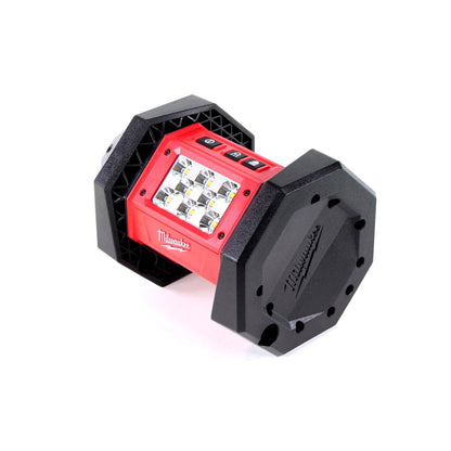 Milwaukee M18 AL-502C Akku LED Flutstrahler mit 1100 Lumen + 2x 5,0 Ah Akku + Universal Ladegerät - Toolbrothers