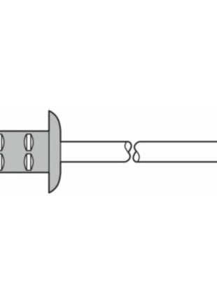 GESIPA rivet aveugle PolyGrip® tige de rivet dxl 4 x 10 mm (4000813759)