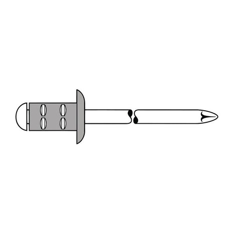 GESIPA rivet aveugle PolyGrip® tige de rivet dxl 4 x 17 mm (4000813760)