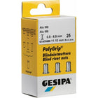 GESIPA écrou à rivets aveugles PolyGrip® tige de rivet dxl 9 x 18 mm M6 (4000813826)