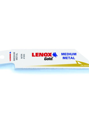 Lame de scie sabre LENOX Gold Lazer® longueur 305 mm largeur 25 mm (4000814736)