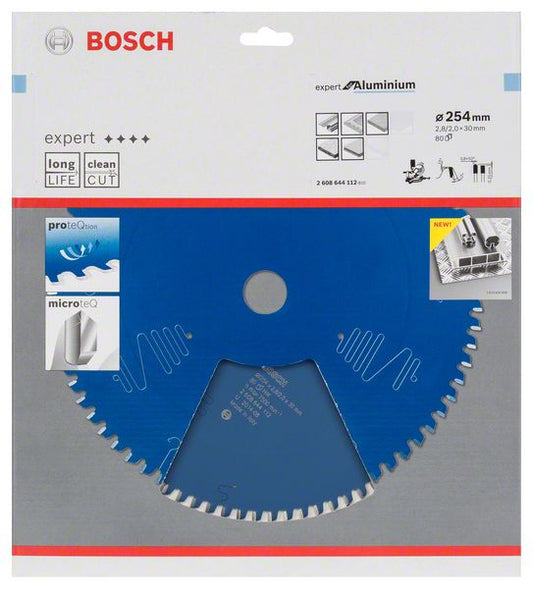 Lame de scie circulaire BOSCH diamètre extérieur 254 mm nombre de dents 80 HLTCG (4000815473)