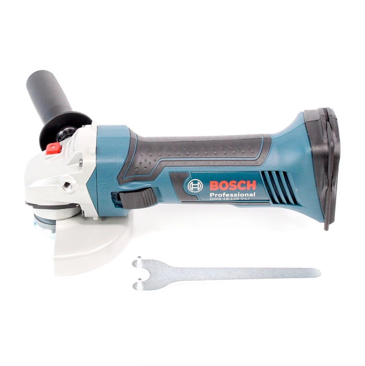 Bosch GWS 18-125 V-LI 125 mm Professional Akku Winkelschleifer + 1 x SDS clic M14 Schnellspannmutter - Toolbrothers