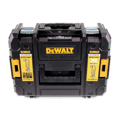 Dewalt DCD 740 NT Akku Winkelbohrmaschine 18V 33Nm + 1x 2,0Ah Akku + TSTAK - ohne Ladegerät - Toolbrothers