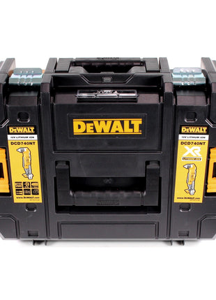 Dewalt DCD 740 NT Akku Winkelbohrmaschine 18V 33Nm + 1x 4,0Ah Akku + TSTAK - ohne Ladegerät - Toolbrothers