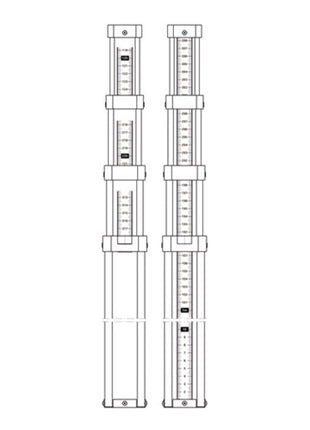 Varilla telescópica NEDO longitud 1,22-5 m (4000818316)