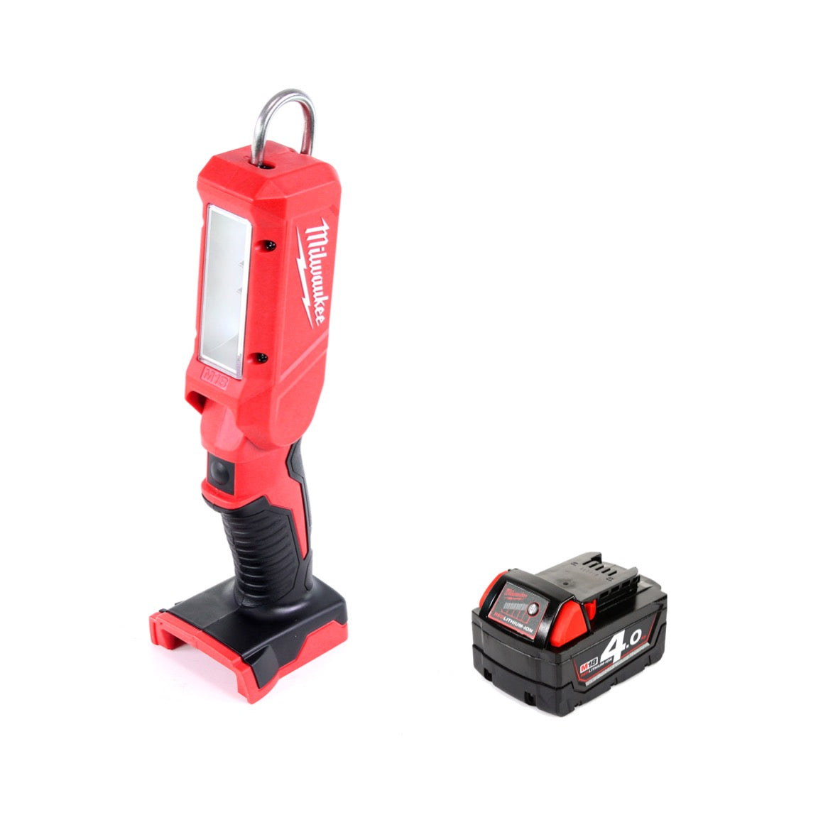 Milwaukee M18 IL-401 Akku Inspektionsleuchte mit 300 Lumen Solo + 1x 4,0 Ah Akku - Toolbrothers