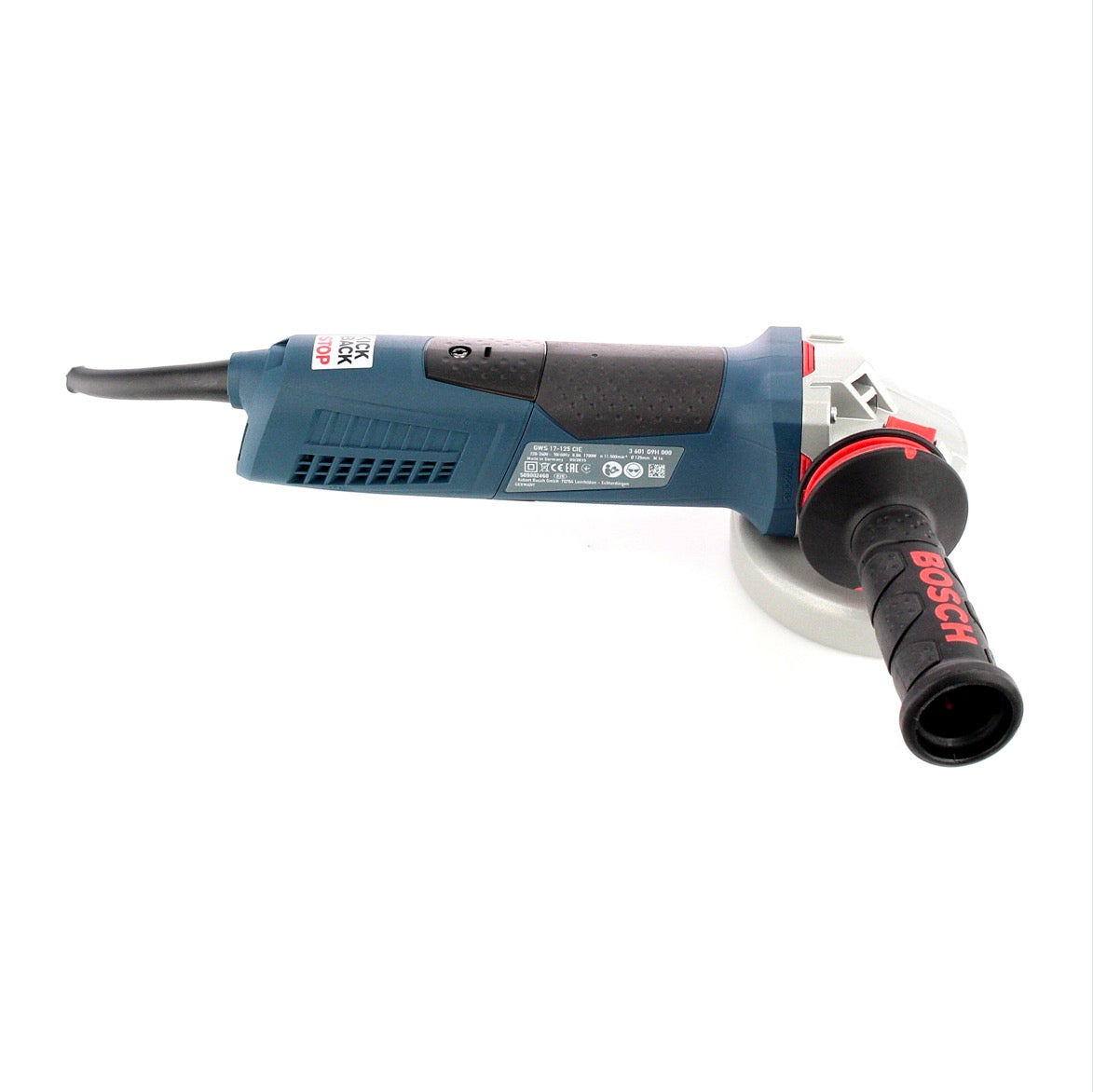 Bosch GWS 17-125 CIE 1700 Watt 125 mm Winkelschleifer + 1 x SDS clic M14 Schnellspannmutter - Toolbrothers