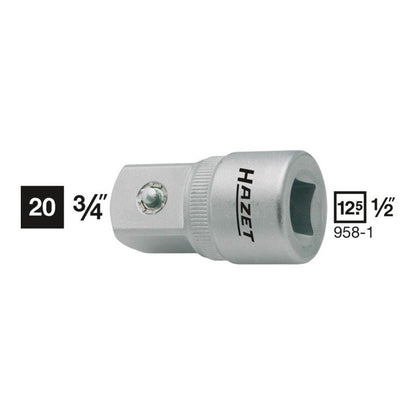 HAZET loupe 958 entraînement 1/2″ (4000822740)