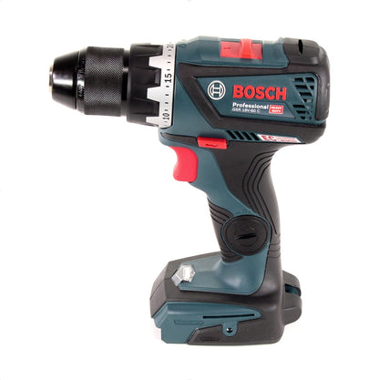 Bosch GSR 18 V-60 C Professional Brushless Li-Ion Akku Bohrschrauber in L-Boxx + 2x GBA 6,0 Ah Akku + GAL 1880 CV Ladegerät + Holzbohrer Set - Toolbrothers