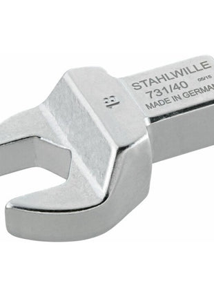 Outil d'insertion de mâchoires STAHLWILLE 731/40 30 taille de clé 30 mm 14 x 18 mm (4000826581)