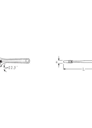 Clé à molette STAHLWILLE 4026 max. 24 mm (4000826640)