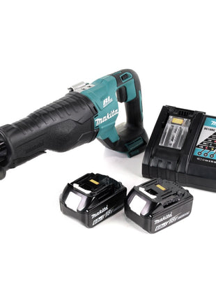 Makita DJR 187 Akku Reciprosäge 18 V Brushless Säbelsäge + 2x 6,0 Ah Akku + Ladegerät - Toolbrothers