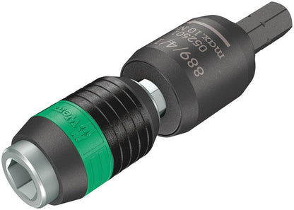 WERA Bithalter 889/4/1 F Rapidaptor 1/4 ″ C 6,3 + E 6,3 ( 4000829876 )