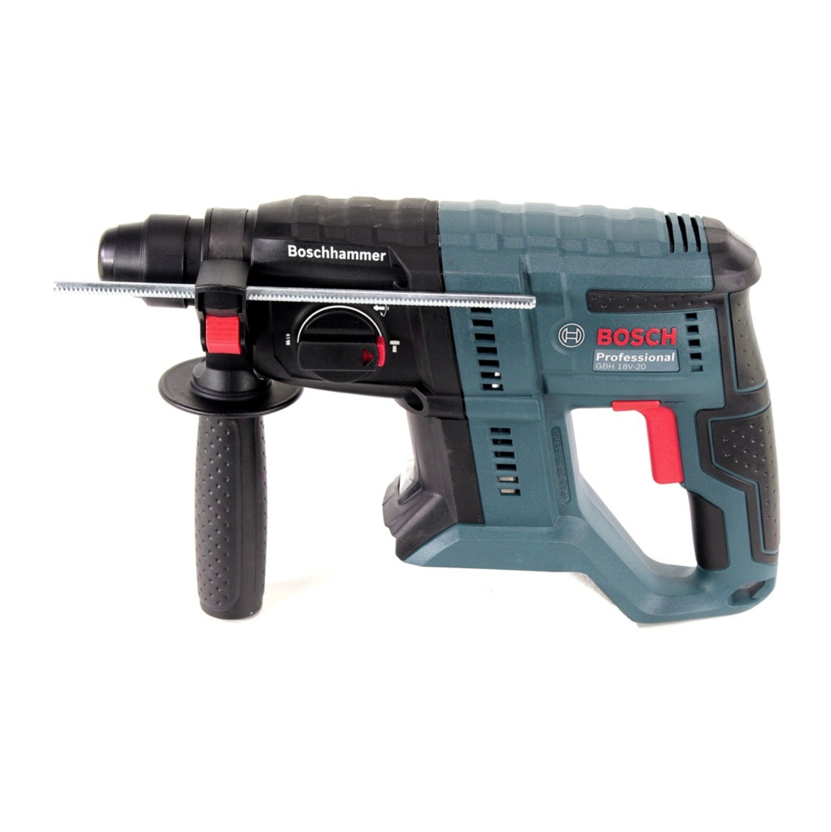 Bosch GBH 18V-20 Professional Akku Bohrhammer mit SDS-plus + 2 x 6 Ah Akku + Ladegerät in Transportbox + Bosch GDE 16 Staubabsaugsystem - Toolbrothers