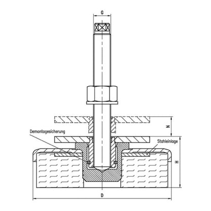 ALBRECHT Maschinenschuh Größe 1 ( 4000832072 )