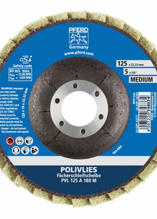 PFERD disque dentelé POLIVLIES Ø 125 mm gros grain (4000842602)