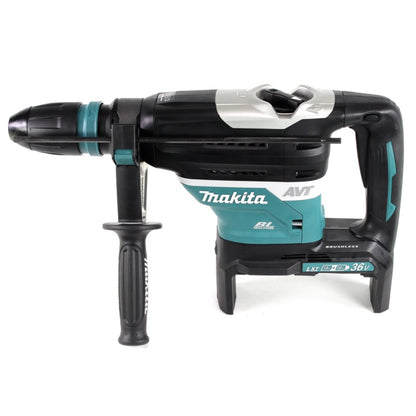 Makita DHR 400 M2U 2 x 18 V / 36 V Li-Ion Akku Bohrhammer Kombihammer SDS-Max im Koffer + 2 x 4,0 Ah Akku - ohne Ladegerät - Toolbrothers