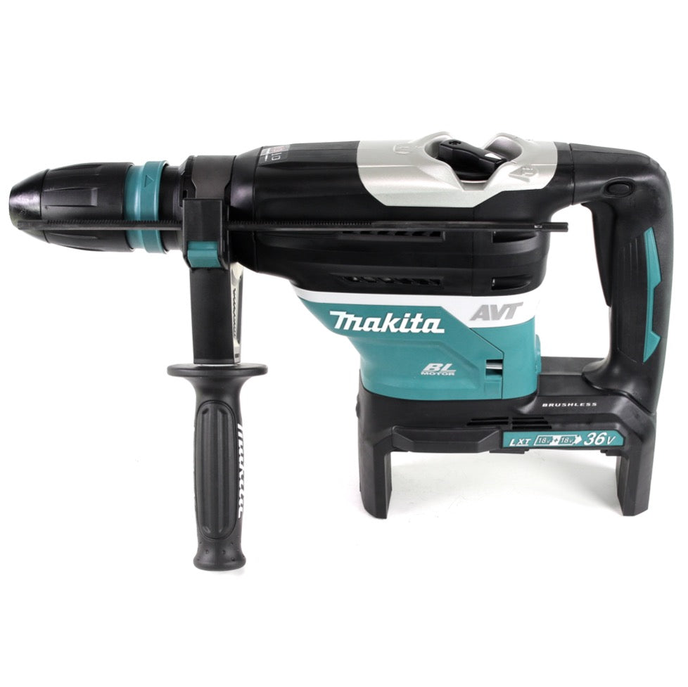 Makita DHR 400 T2U 2 x 18 V / 36 V Li-Ion Akku Bohrhammer Kombihammer SDS-Max im Koffer + 2 x 5,0 Ah Akku - ohne Ladegerät - Toolbrothers